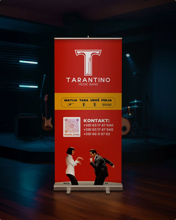 tarantino bend clanska karta za kontakt