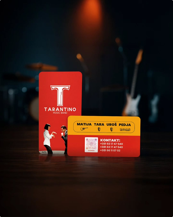 tarantino bend kartice 