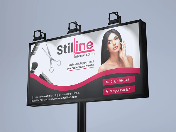 reklama baner stiline